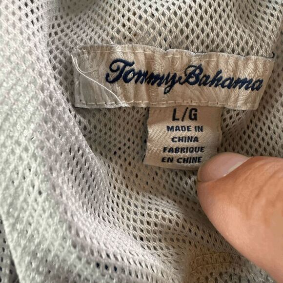 Tommy Bahama Mens Naples Tiki Tropics 6-Inch Swim Trunks Shorts Blue Size Large - Picture 3 of 10